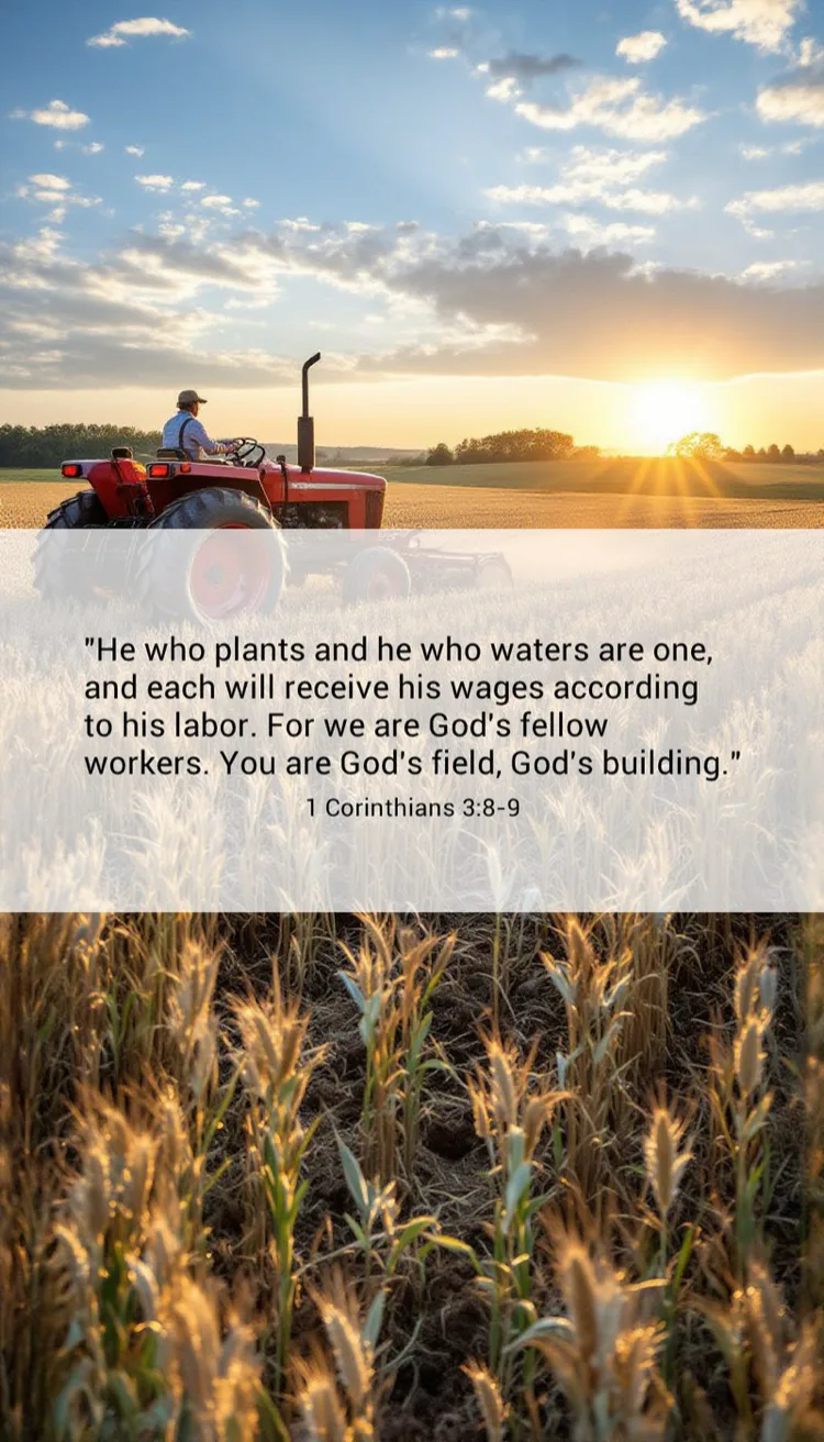 1 Corinthians 3:8-9